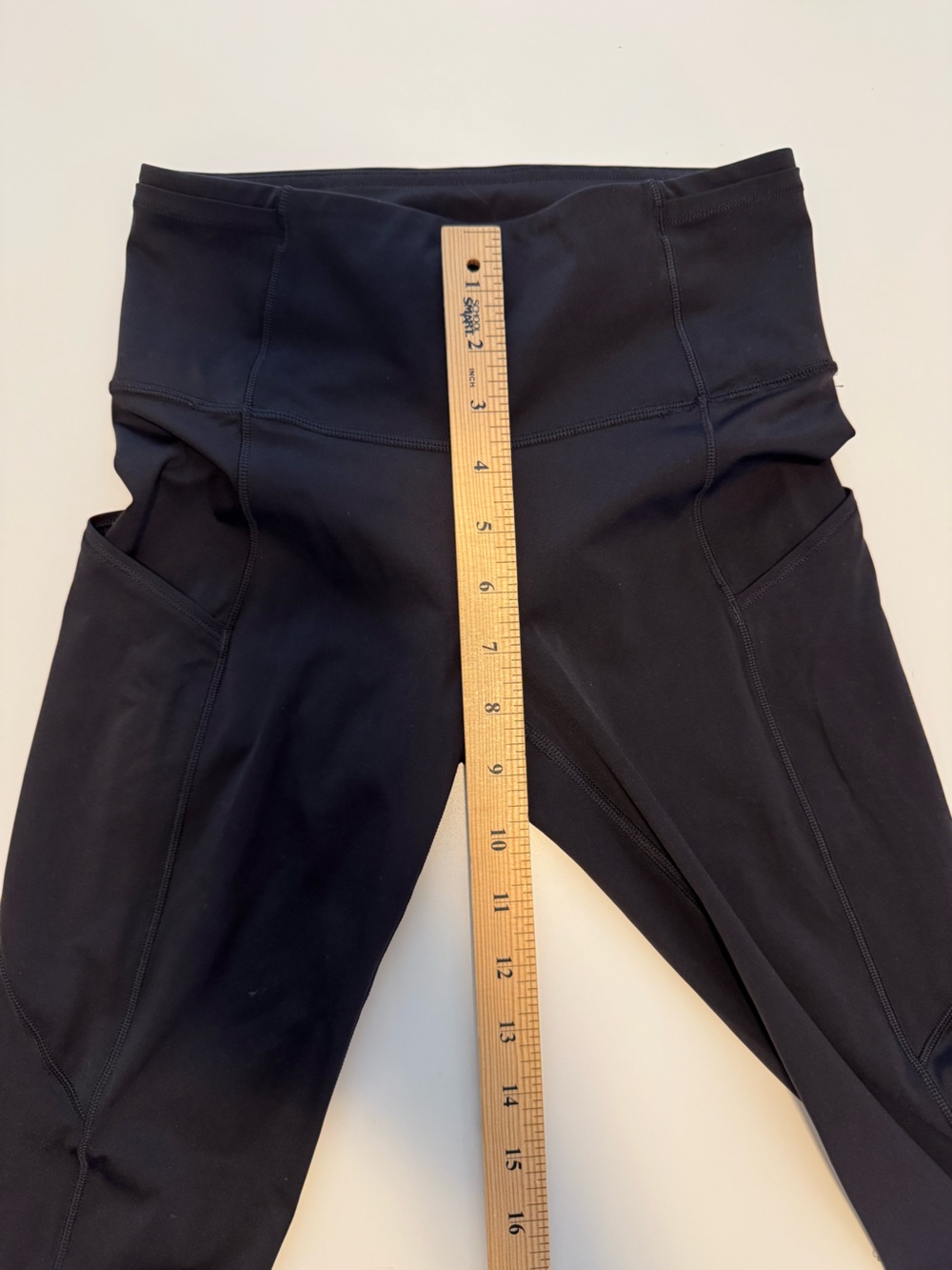Lululemon Fast & Free Crop 5 pocket Leggings LW6BHGS Women’s size 4 - Picture 10 of 12